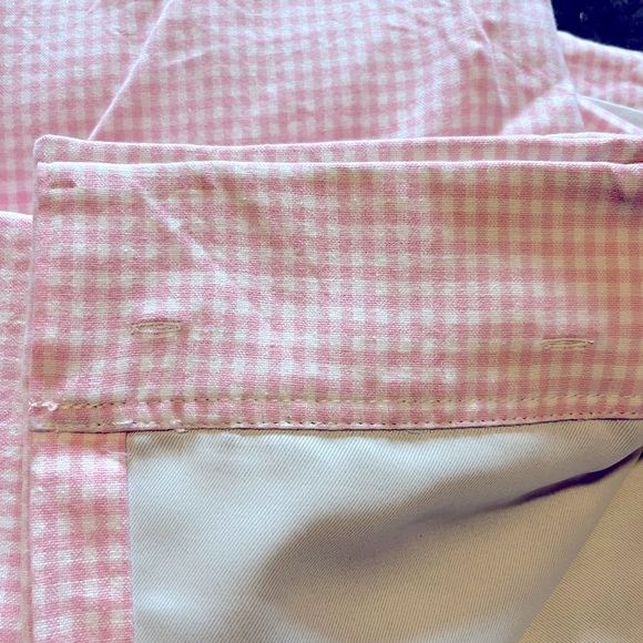 Pottery Barn Pink Gingham Blackout Curtains - Picture 2 of 5